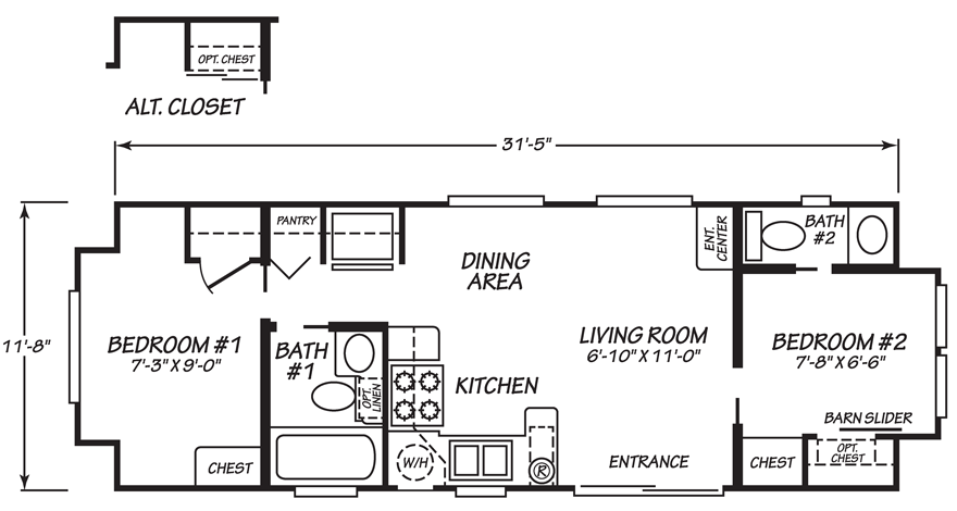 Single Wide Mobile Homes Factory Expo